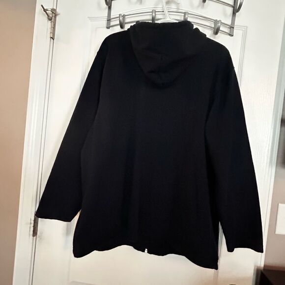 Vintage Disney Tigger 2X Full Zip Up Hooded Sweatshirt Embroidered Pooh woman - Picture 3 of 14